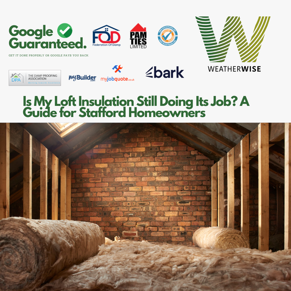 Is My Loft Insulation Still Doing Its Job? A Guide for Stafford Homeowners