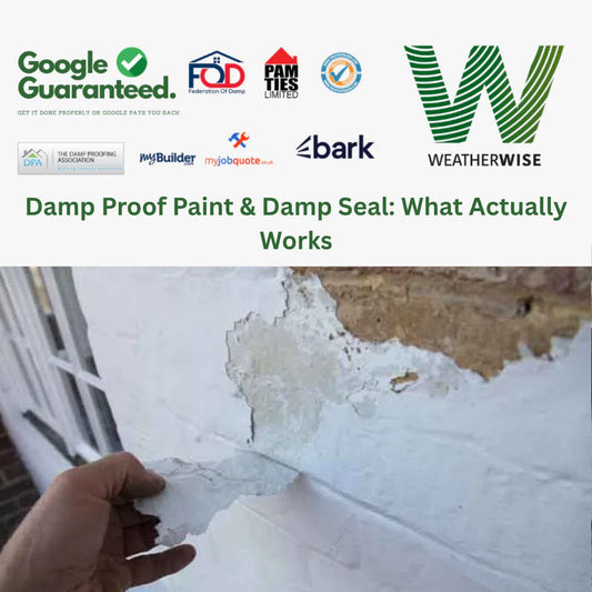 Hand peeling off cracked and flaking paint from a damaged exterior wall surface