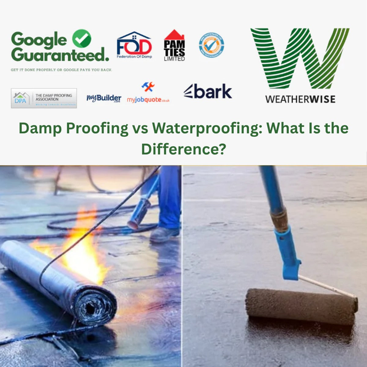 Damp Proofing vs Waterproofing: What Is the Difference?