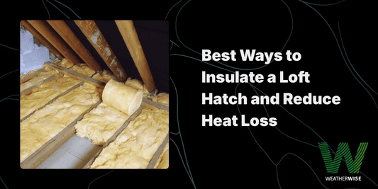 Loft insulation rolls laid between timber joists