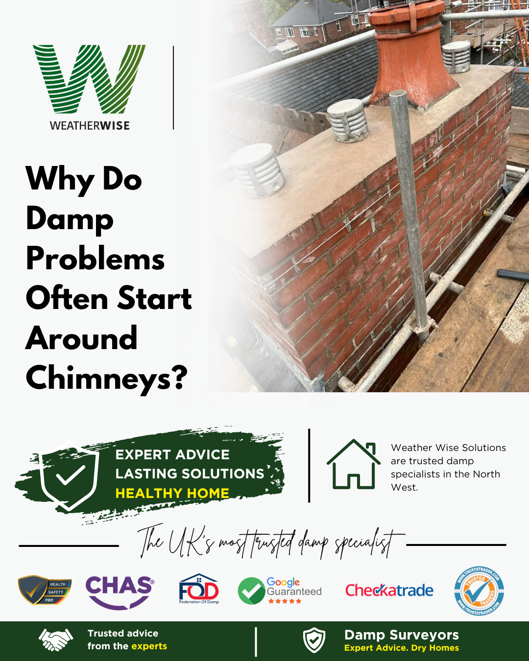 why-do-damp-problems-start-around-chimneys-stoke-on-trent-weather-wise-solutions-limited