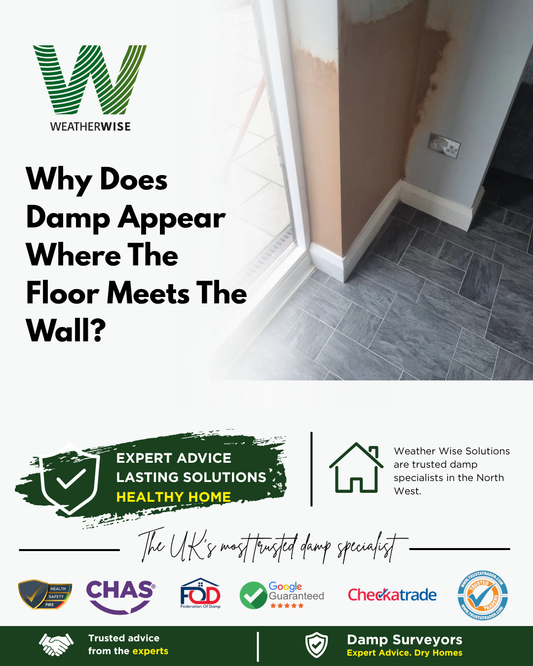 Why Does Damp Appear Where The Floor Meets The Wall?