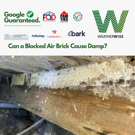 Can a Blocked Air Brick Cause Damp?