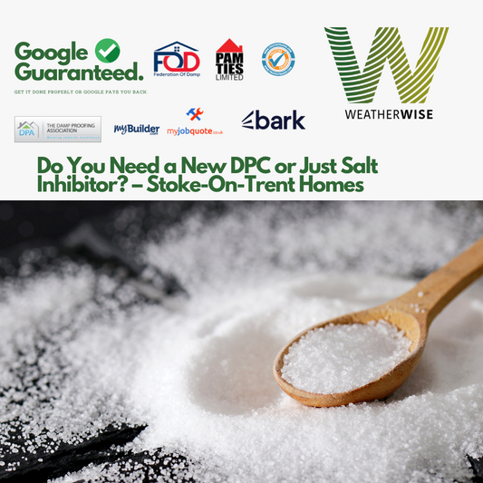 Do You Need a New DPC or Just Salt Inhibitor? – Stoke-on-Trent Homes