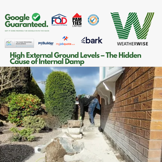 High_External_Ground_Levels_Wrexham_Hidden_Cause_of_Internal_Damp