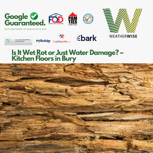 wet-rot-vs-water-damage-kitchen-floor-bury-weather-wise-solutions-limited