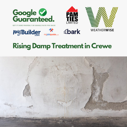 Rising Damp Treatment in Crewe: How Silicone-Based Injections and a Free Damp Survey Can Protect Your Home