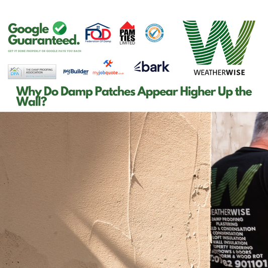 Why Do Damp Patches Appear Higher Up the Wall?