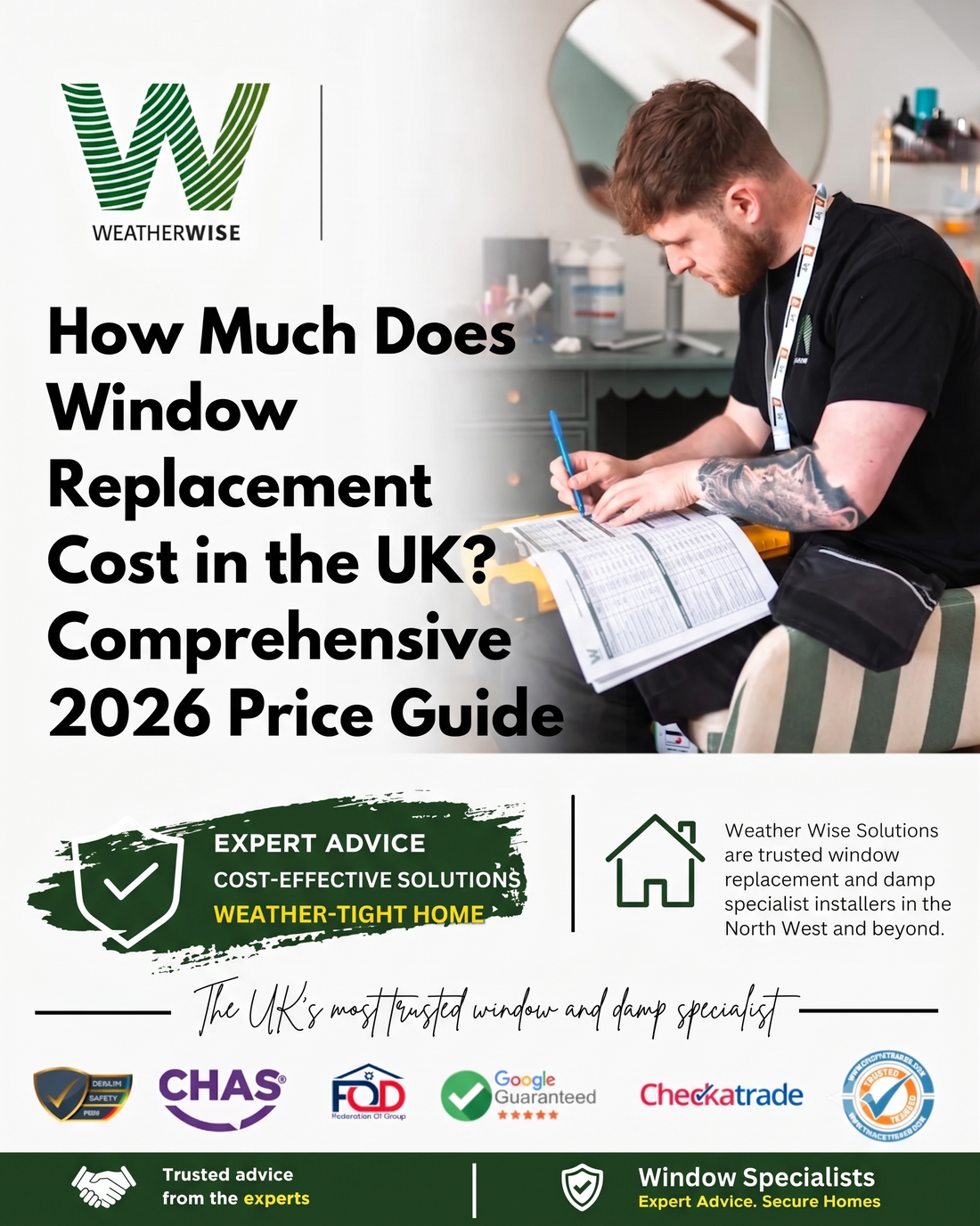 Window Replacement Cost UK 2026 | Price Guide