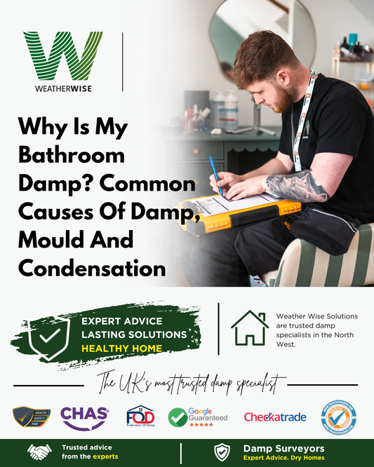 Why Is My Bathroom Damp? Common Causes Of Damp, Mould And Condensation