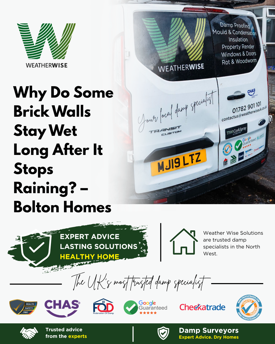 Why Do Some Brick Walls Stay Wet Long After It Stops Raining? – Bolton Homes