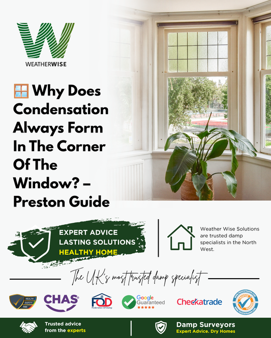 Why Does Condensation Always Form In The Corner Of The Window? – Preston Guide