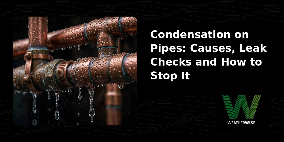 Condensation on Pipes: Causes, Leak Checks and How to Stop It