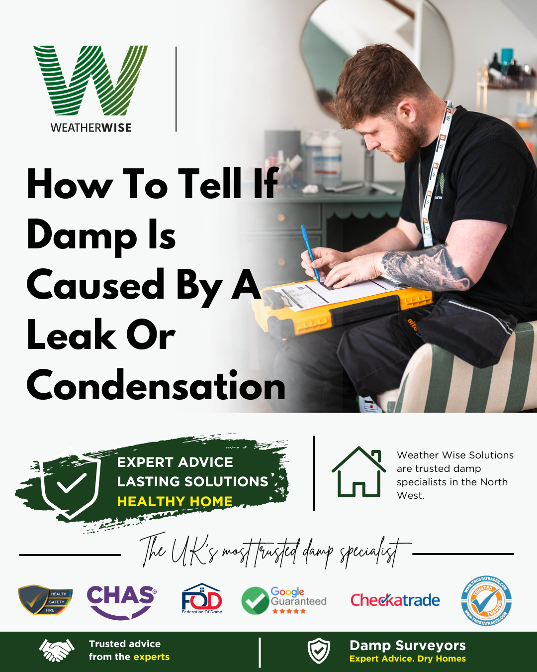 How To Tell If Damp Is Caused By A Leak Or Condensation