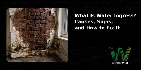 What is water ingress? Causes, signs and how to fix water ingress problems in walls and buildings