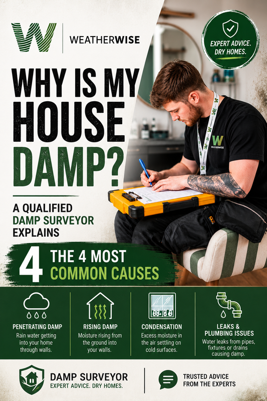 Why Is My House Damp? A Qualified Damp Surveyor Explains The 4 Most Common Causes