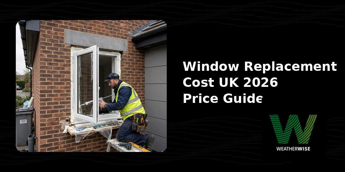 Window Replacement Cost UK 2026 | Price Guide