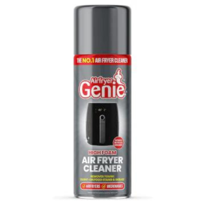 Genie - Air Fryer & Microwave High Foam Cleaner - 300ml | FOAMING CLEANER | Air Fryer Cleaner | Barbecue Cleaner | Kitchen Cleaner & Degreaser For Burnt On Grease & Food Spills | No-Scrub Formula